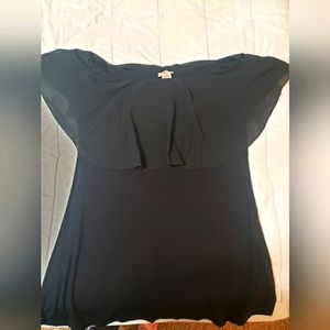 Black dressy top NWT